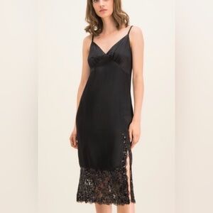 92.  Michael Kors Lace-Trim Slip Dress